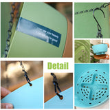 Hanging Double Chain Hanging Basket Planter Home Balcony Indoor Automatic Water Absorbing Basin