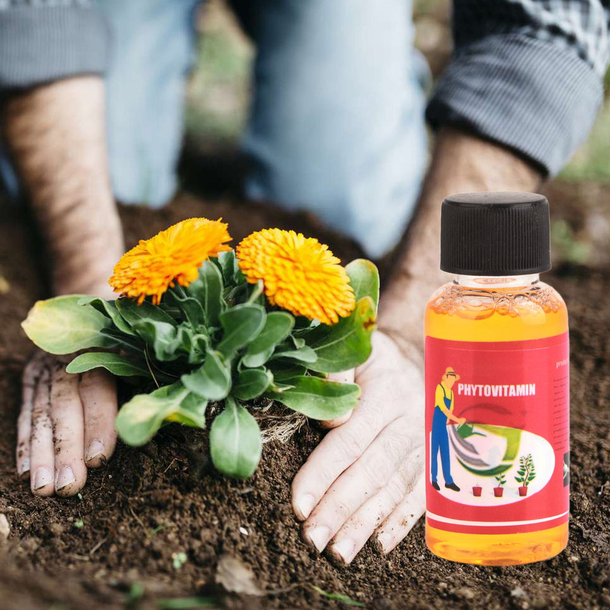 Household Plant Rooting Energizer Activates Fast Rooting Plant Nutrient Solution for Stiff Seedlings
