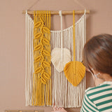 Bohemian Tassel Wall Decorations Home Decoration Wall Hanging Wall Decoration - Rear View