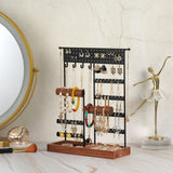 Jewelry Organizer Stand Durable Hanging Jewelry Holder Necklace Bracelet Display Rack for Home