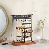 Jewelry Organizer Stand Durable Hanging Jewelry Holder Necklace Bracelet Display Rack for Home - Extra Image