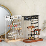 Jewelry Organizer Stand Durable Hanging Jewelry Holder Necklace Bracelet Display Rack for Home