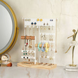 Jewelry Organizer Stand Durable Hanging Jewelry Holder Necklace Bracelet Display Rack for Home