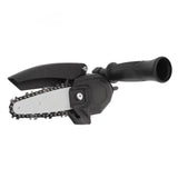 Hand Drill to Chainsaw Converter Portable Mini Electric Saw Adapter Set with Handle and Chain