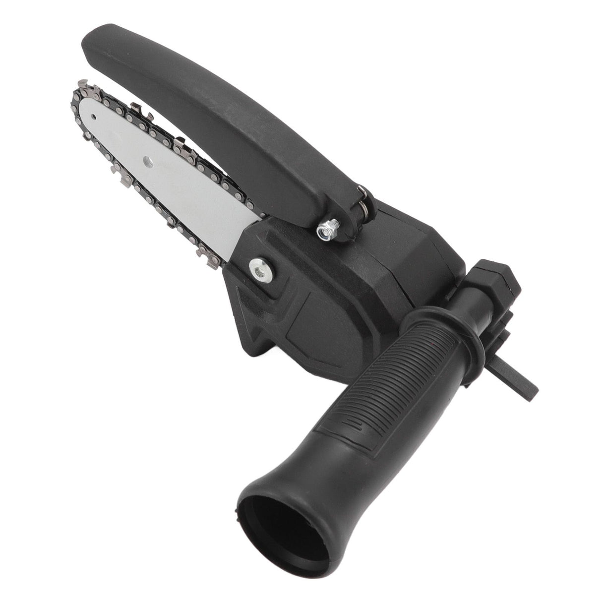 Hand Drill to Chainsaw Converter Portable Mini Electric Saw Adapter Set with Handle and Chain