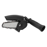 Hand Drill to Chainsaw Converter Portable Mini Electric Saw Adapter Set with Handle and Chain