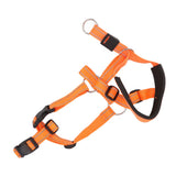 Dog Head Collar Breathable Dog Head Harness Dog Mouth Cover with Adjustable Strap for Outdoor Orange XL