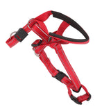 Dog Head Collar Breathable Dog Head Harness Dog Mouth Cover with Adjustable Strap for Outdoor Red L - Front View