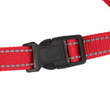 Dog Head Collar Breathable Dog Head Harness Dog Mouth Cover with Adjustable Strap for Outdoor Red L