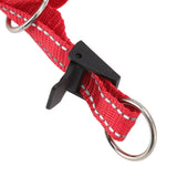 Dog Head Collar Breathable Dog Head Harness Dog Mouth Cover with Adjustable Strap for Outdoor Red L