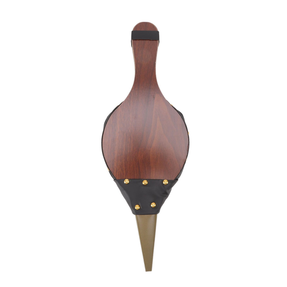 Wood Bellows 15.0 X 5in Fireplace Bellows Manual Air Blower Fireplace Tools with Hanging Strap for Outdoor Camping BBQ