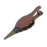 Wood Bellows 15.0 X 5in Fireplace Bellows Manual Air Blower Fireplace Tools with Hanging Strap for Outdoor Camping BBQ - Extra Image