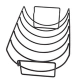 Rib Rack Non Stick Coated Chicken Steak Roasting Stand Barbecue Tool Beef Ribs Grill - Front View