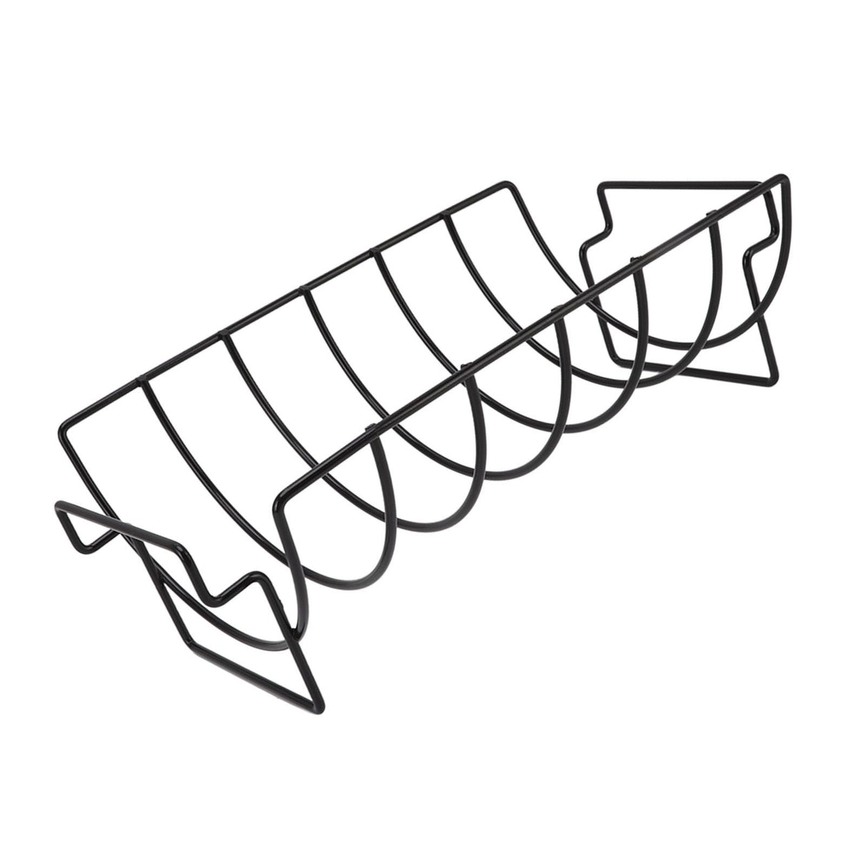 Rib Rack Non Stick Coated Chicken Steak Roasting Stand Barbecue Tool Beef Ribs Grill