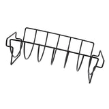 Rib Rack Non Stick Coated Chicken Steak Roasting Stand Barbecue Tool Beef Ribs Grill - Low Angle