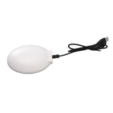 Bird Bath Deicer Thermostatically Controlled Winter Birdbath Water Heater for Outdoor Garden Courtyard White