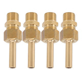 4 PCS Water Fountain Nozzles Pure Copper Large Hexagonal Direct Jet Nozzle Waterscape Single Nozzle Male Thread G3/8