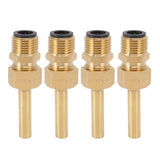 4 PCS Water Fountain Nozzles Pure Copper Large Hexagonal Direct Jet Nozzle Waterscape Single Nozzle Male Thread G1/2