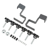 Drawer Front Mounting Clamp Steel Right Angle Drawer Installation Clips for Carpenter Wood Working - Front View