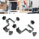 Drawer Front Mounting Clamp Steel Right Angle Drawer Installation Clips for Carpenter Wood Working - Extra Image
