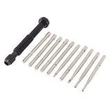 10Pcs Carburetor Adjustment Tool Kit for Common 2 Cycle Small Engine Carburetor Adjusting Screwdrivers Head Kit with Handle - Low Angle