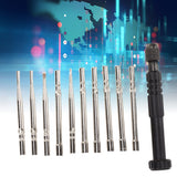 10Pcs Carburetor Adjustment Tool Kit for Common 2 Cycle Small Engine Carburetor Adjusting Screwdrivers Head Kit with Handle