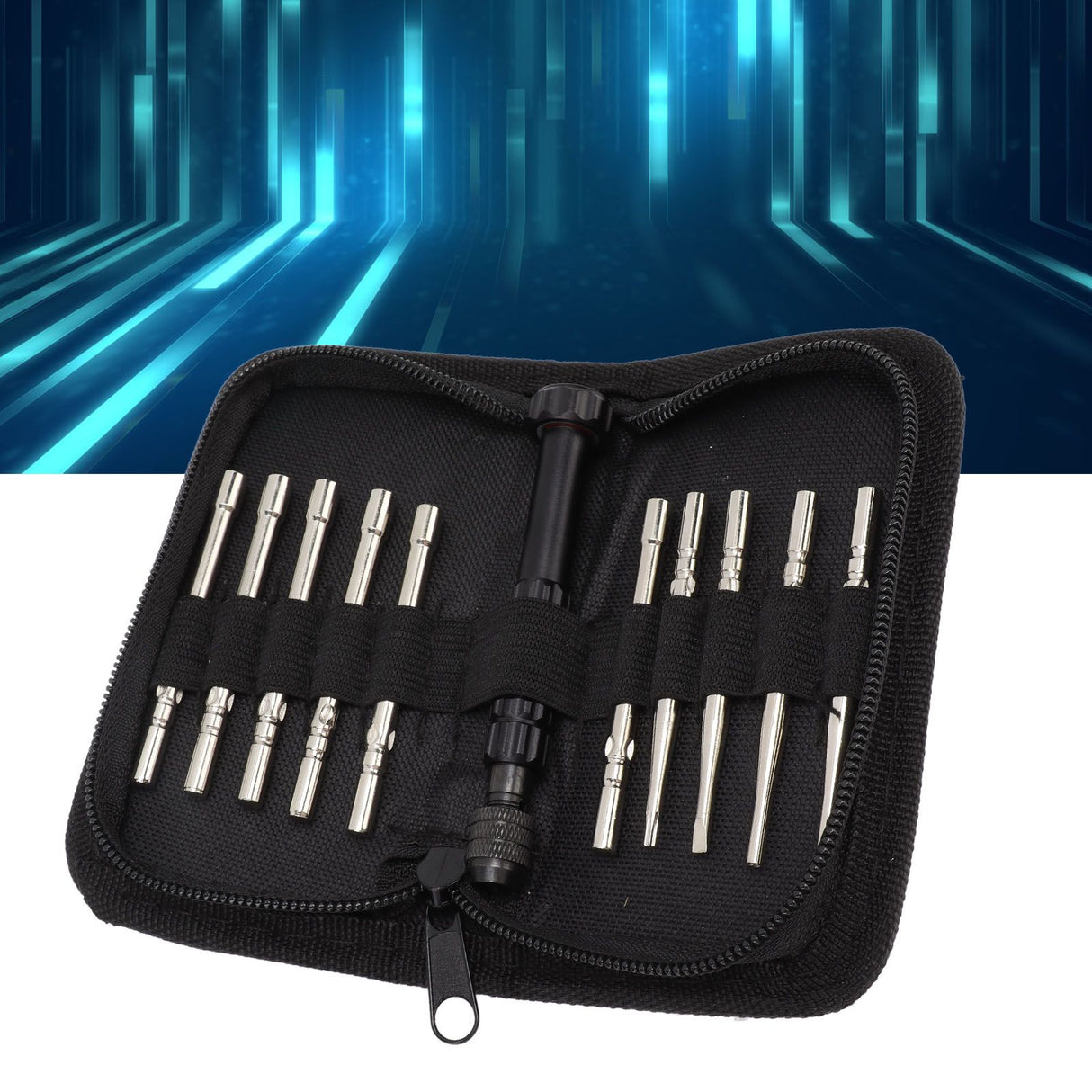 10Pcs Carburetor Adjustment Tool Kit for Common 2 Cycle Small Engine Carburetor Adjusting Screwdrivers Head Kit with Handle