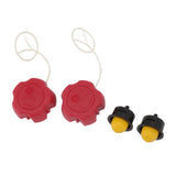 2 Set Lawn Mower Fuel Cap Primer Bulb Replacement Part Kit for Fuxtec FX RM 1630 1855 1860 2055 2060 2060PRO - Close-Up Angle