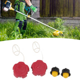 2 Set Lawn Mower Fuel Cap Primer Bulb Replacement Part Kit for Fuxtec FX RM 1630 1855 1860 2055 2060 2060PRO