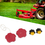 2 Set Lawn Mower Fuel Cap Primer Bulb Replacement Part Kit for Fuxtec FX RM 1630 1855 1860 2055 2060 2060PRO - Extra Image