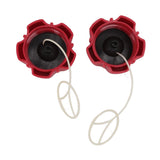 2 Set Lawn Mower Fuel Cap Primer Bulb Replacement Part Kit for Fuxtec FX RM 1630 1855 1860 2055 2060 2060PRO - Extra Image