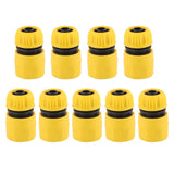10PCS Water Hose Quick Connector Fittings Plastic Agricultural Irrigation Supplies for Garden for DN15 Pipe