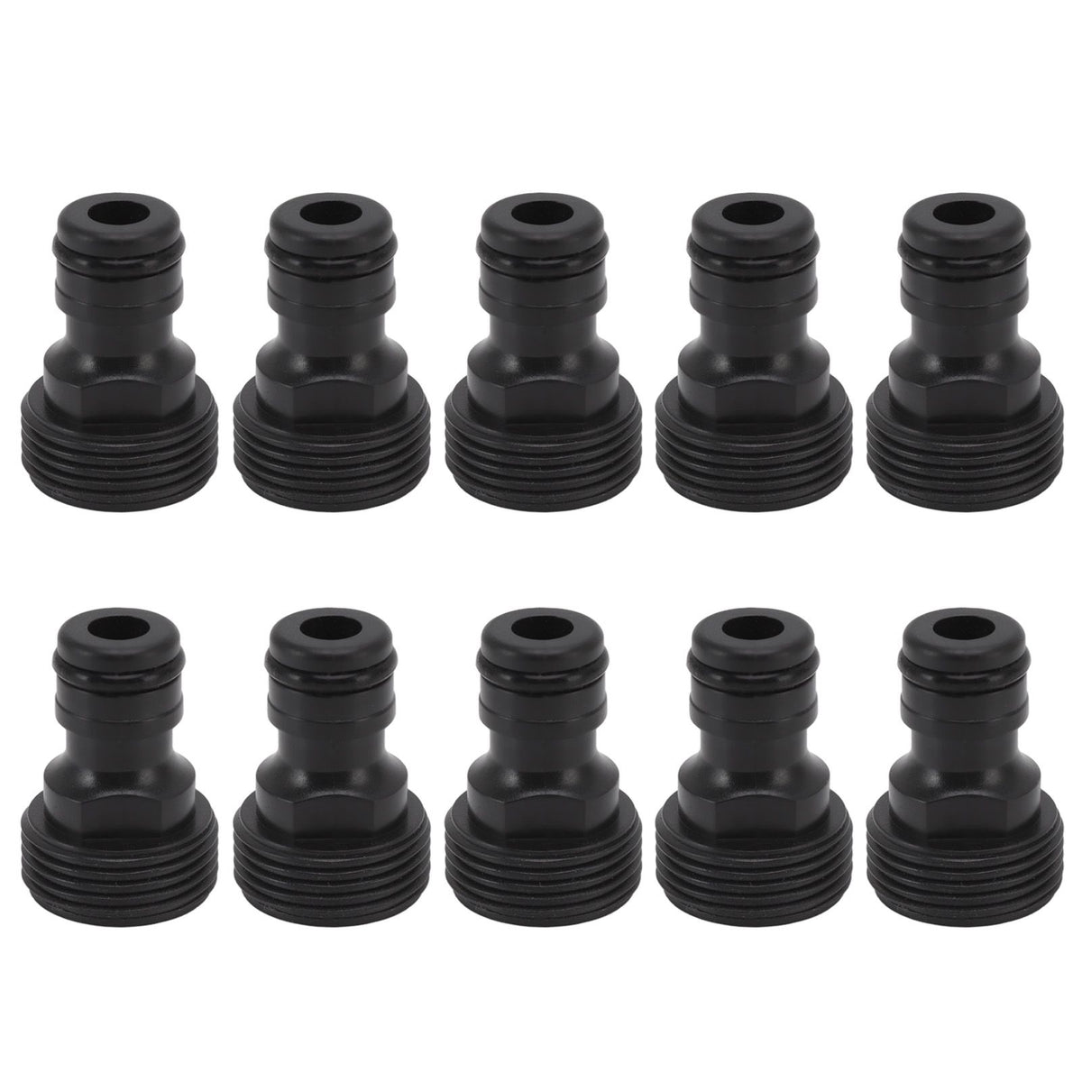 10 Pcs Tap Connector G3/4 Male Thread 25mm Quick Connector Nipple Hose Quick Connector Plastic
