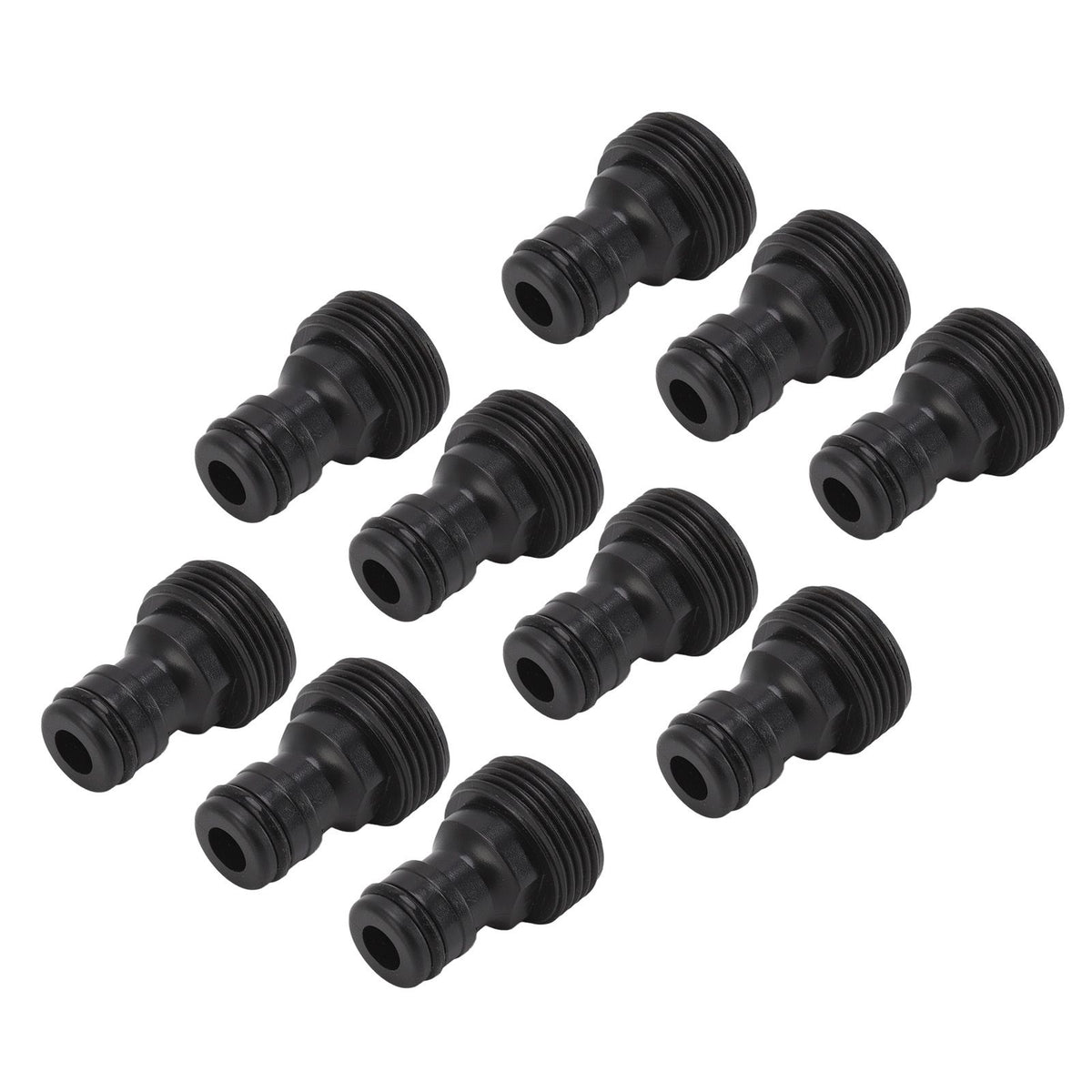 10 Pcs Tap Connector G3/4 Male Thread 25mm Quick Connector Nipple Hose Quick Connector Plastic