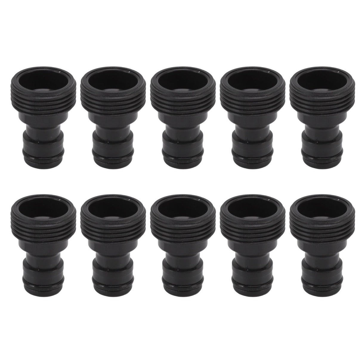 10 Pcs Tap Connector G3/4 Male Thread 25mm Quick Connector Nipple Hose Quick Connector Plastic