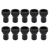 10 Pcs Tap Connector G3/4 Male Thread 25mm Quick Connector Nipple Hose Quick Connector Plastic