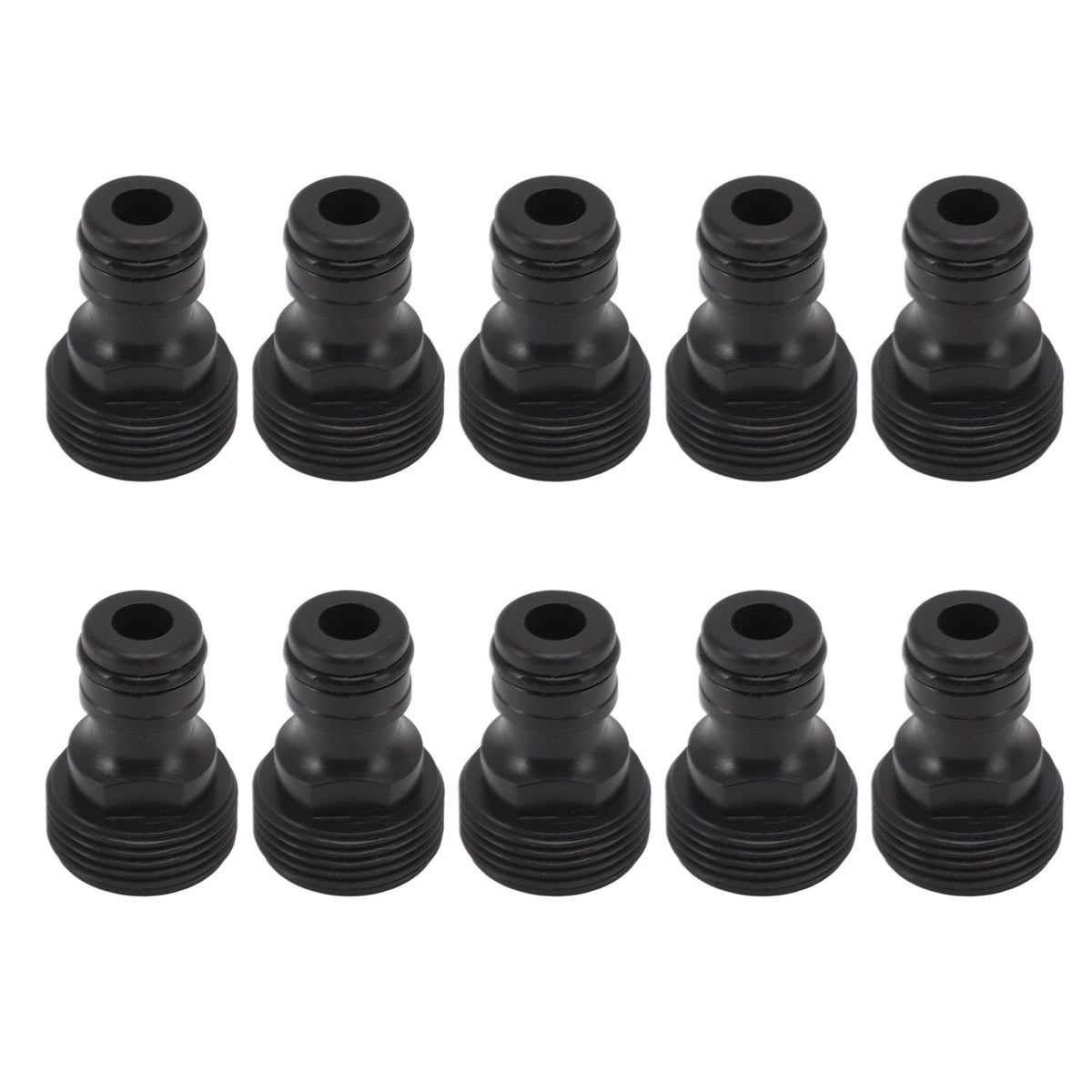 10 Pcs Tap Connector G3/4 Male Thread 25mm Quick Connector Nipple Hose Quick Connector Plastic