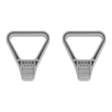 2PCS 350A Connector Handle Safe Battery Quick Connector Handle for Solar Panels Dual Battery System Refrigerator Gray
