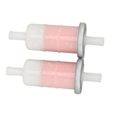 2PCS 9.5mm 10mm 3/8in Universal Fuel Line Filter Motorcycle Fuel Filter Element for CBR600 VT600