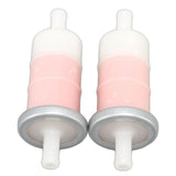 2PCS 9.5mm 10mm 3/8in Universal Fuel Line Filter Motorcycle Fuel Filter Element for CBR600 VT600 - Side View