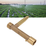 Quick Water Intake Valve Key G1 Male Thread Brass Quick Coupler Valve Hose for Underground Irrigation - Extra Image