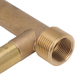 Quick Water Intake Valve Key G1 Male Thread Brass Quick Coupler Valve Hose for Underground Irrigation
