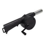 Hand Crank Blower Small Lightweight Portable Time Saving Multi Purpose Hand Crank BBQ Fan for Camping Fireplace Bonfire