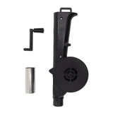 Hand Crank Blower Small Lightweight Portable Time Saving Multi Purpose Hand Crank BBQ Fan for Camping Fireplace Bonfire