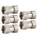 5PCS Plumbing Fittings Stainless Steel Female Thread Pipe Adapter Fittings for Shower Water Heater G3/4