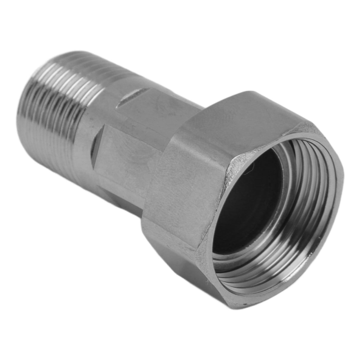Stainless Steel Pipe Fitting Plumbing Butt Joint Adapter Spa Hot Tub Components Hardware G1/2 to G3/4