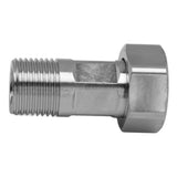 Stainless Steel Pipe Fitting Plumbing Butt Joint Adapter Spa Hot Tub Components Hardware G1/2 to G3/4