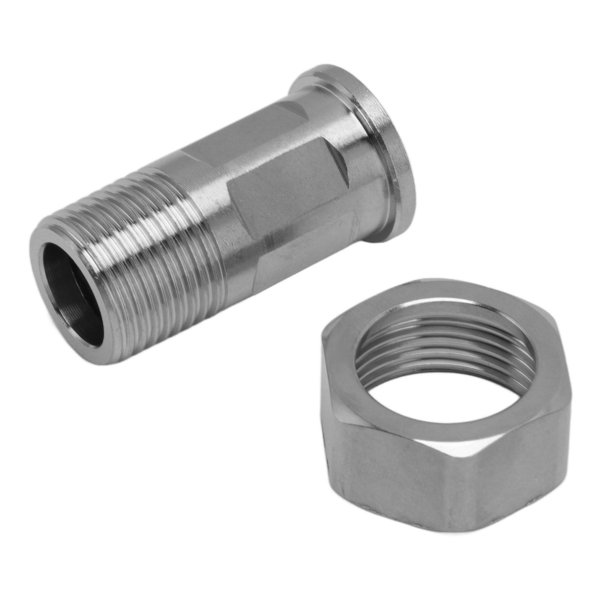 Stainless Steel Pipe Fitting Plumbing Butt Joint Adapter Spa Hot Tub Components Hardware G1/2 to G3/4