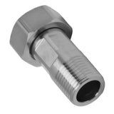 Stainless Steel Pipe Fitting Plumbing Butt Joint Adapter Spa Hot Tub Components Hardware G1/2 to G3/4