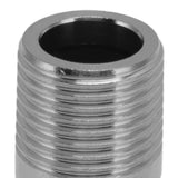 Stainless Steel Pipe Fitting Plumbing Butt Joint Adapter Spa Hot Tub Components Hardware G1/2 to G3/4 - Extra Image